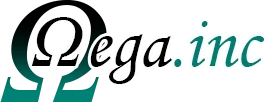 Het logo van Ohmega inc